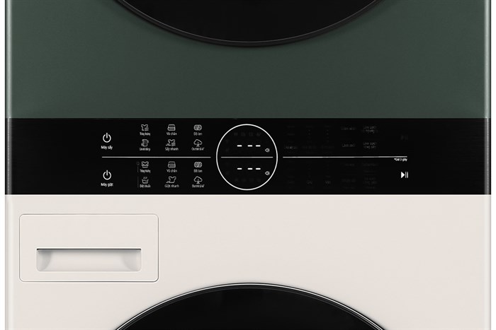 Tháp giặt sấy LG Inverter giặt 25 kg - sấy 17 kg WT2517NHEG